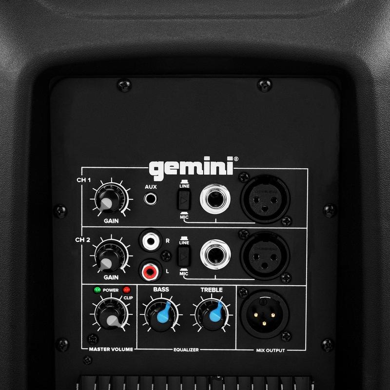 Gemini - 1500 Watt Active 12” Loudspeaker