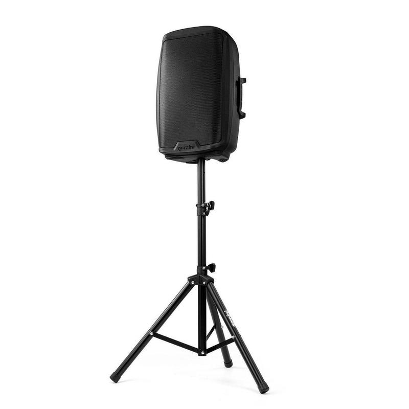 Gemini - 2000 Watt 15” Active Bluetooth Loudspeaker With Stand