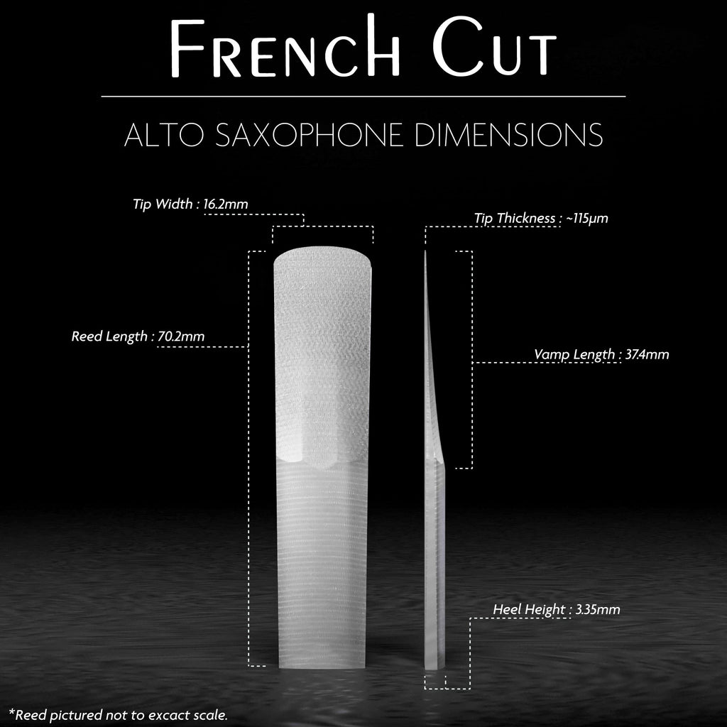 French Cut Saxophone Reeds