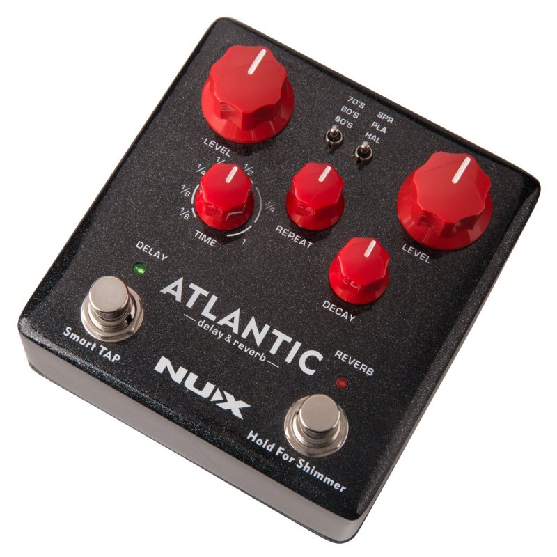 NUX - Multi Delay and Reverb Effect Pedal with Inside Routing and Secondary Reverb Effects