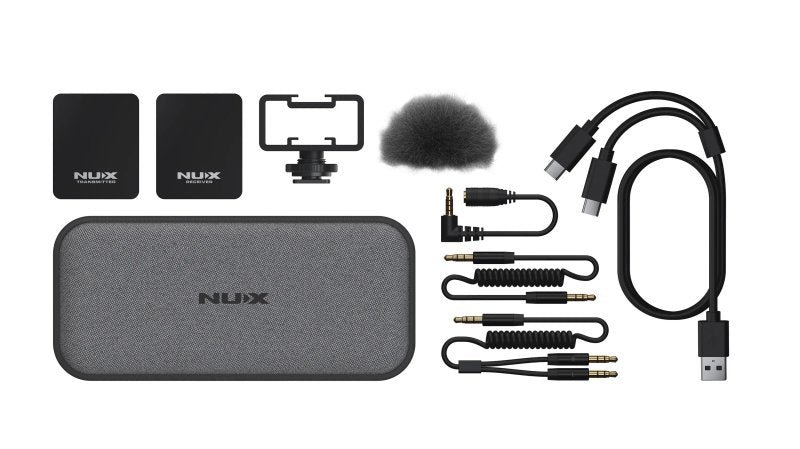 NUX - Wireless Lavalier Vlog Microphone System