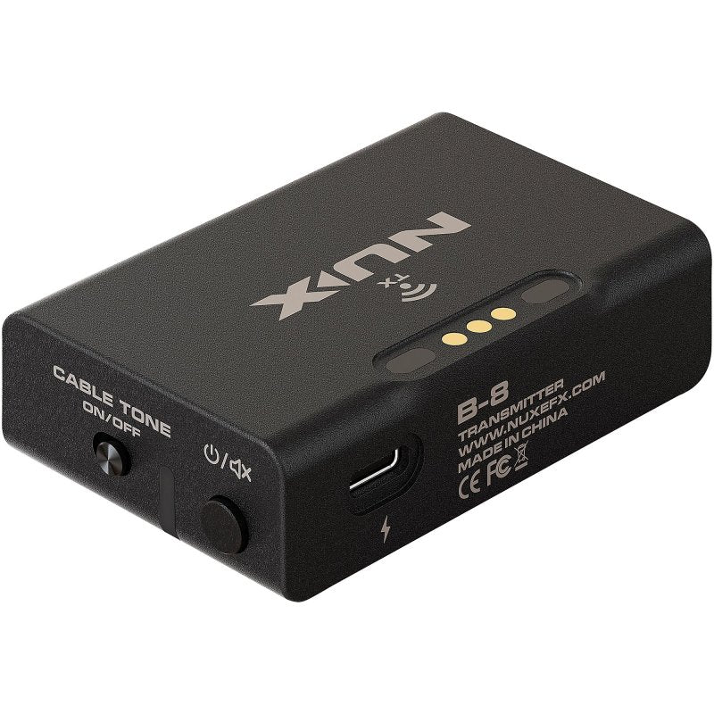 NUX - Professional 2.4GHz Wireless System for Guitar, Bass, and more , Black