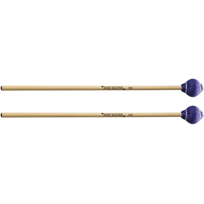 Vic Firth - Pro Vibe Series Blue Medium Vibraphone Mallets w/ Rattan Handles
