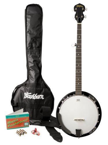 Washburn - Banjo Pack with 5-string Resonator Banjo