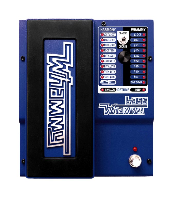 Digitech - Bass Whammy Pitch-Shift Pedal for Bass Guitar