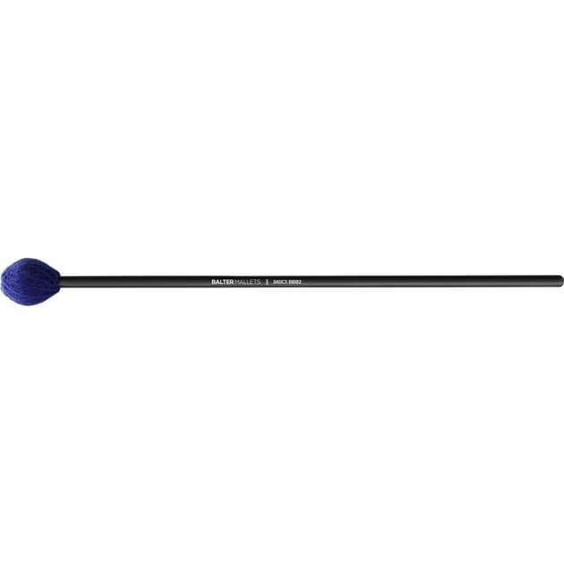 Vic Firth - Balter Basics II Mallet – Medium, Blue Yarn