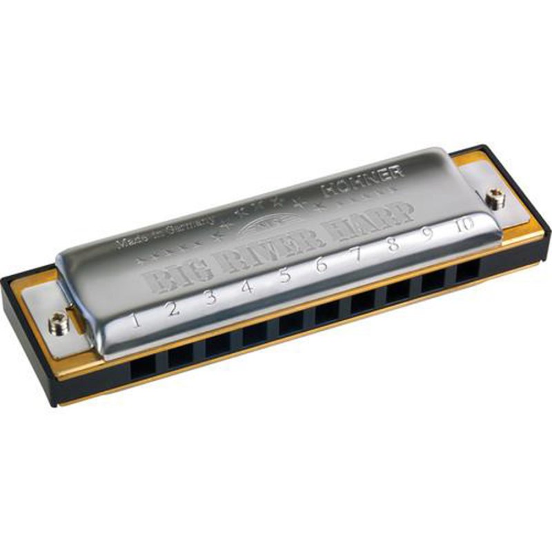 Hohner - Big River Harp Diatonic Harmonica, Key of Bb