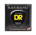 DR Handmade Strings - Black Beauties Coated Bass 5 String Pack, Medium (45-130)