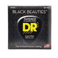 DR Handmade Strings - Black Beauties Coated Bass Strings, Taper Heavy (50-110)