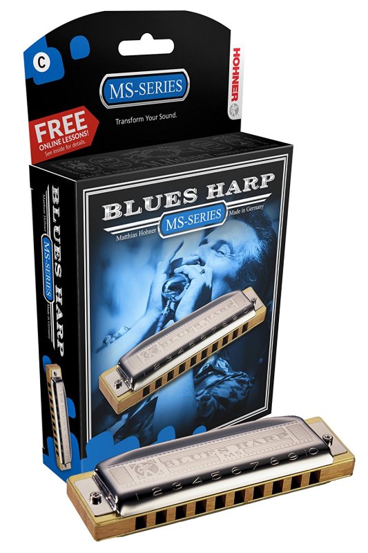 Hohner - Blues Harp Harmonica, Key Of A Major