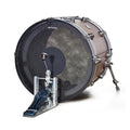 Moongel - RTOM Black Hole Snap-on Tuneable Mesh Head Practice Pad - 24" Bass Drum