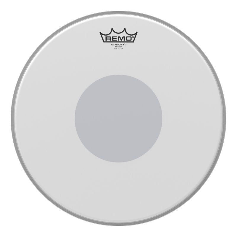 Remo - Emperor® X Coated Snare Drumhead - Bottom Black Dot™, 14
