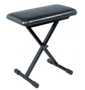 Quik Lok - Small Keyboard Bench with Extra Thick Cushion
