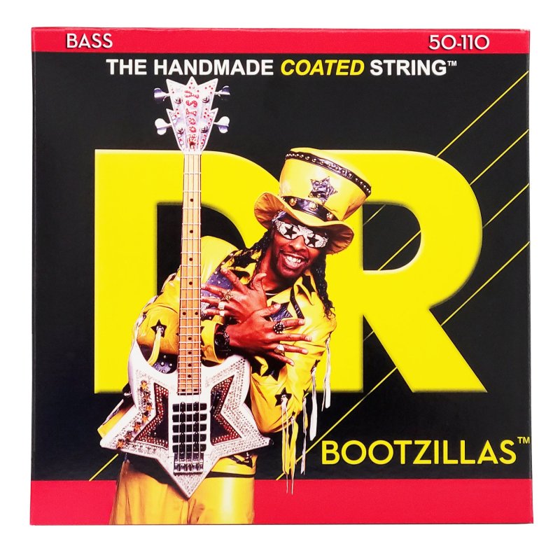 DR Handmade Strings - Bootzillas Signature Series Bass Strings, Heavy (50-110)