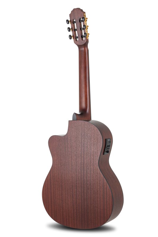 Manuel Rodriguez Guitars - Caballero Principio 4/4 Solid Cedar Acoustic / Electric Guitar, Natural
