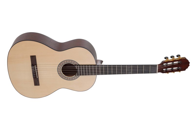 Manuel Rodriguez Guitars - Caballero Principio 3/4 Solid Spruce Acoustic Guitar, Natural