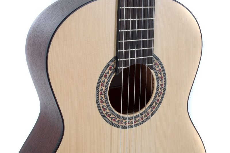 Manuel Rodriguez Guitars - Caballero Principio 3/4 Solid Spruce Acoustic Guitar, Natural