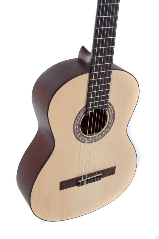 Manuel Rodriguez Guitars - Caballero Principio 4/4 Solid Spruce Acoustic Guitar, Natural
