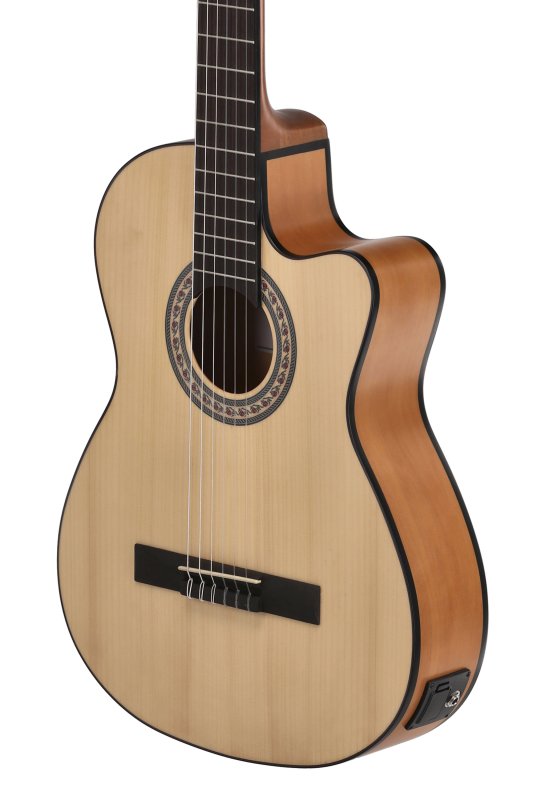 Manuel Rodriguez Guitars - Caballero by MR Principio Series Flamenco Electric / Acoustic Guitar