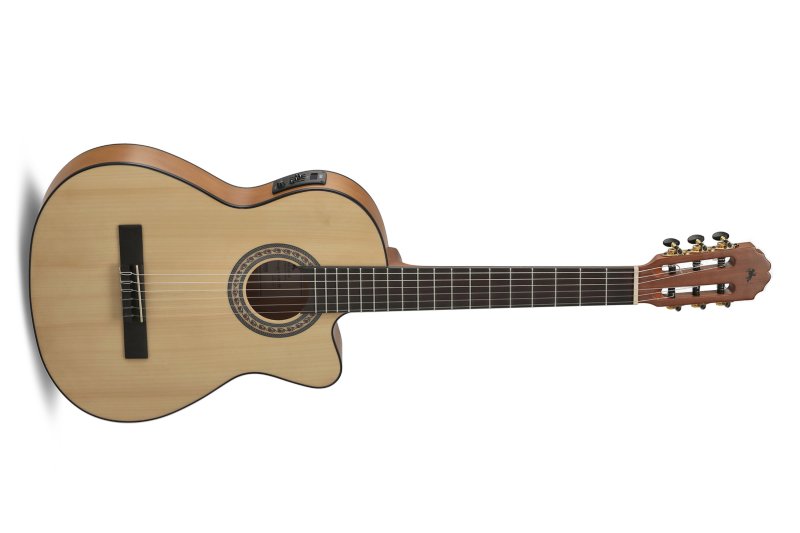 Manuel Rodriguez Guitars - Caballero by MR Principio Series Flamenco Electric / Acoustic Guitar