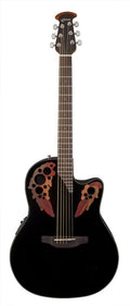 Ovation - Acoustic-Electric Guitar, Black