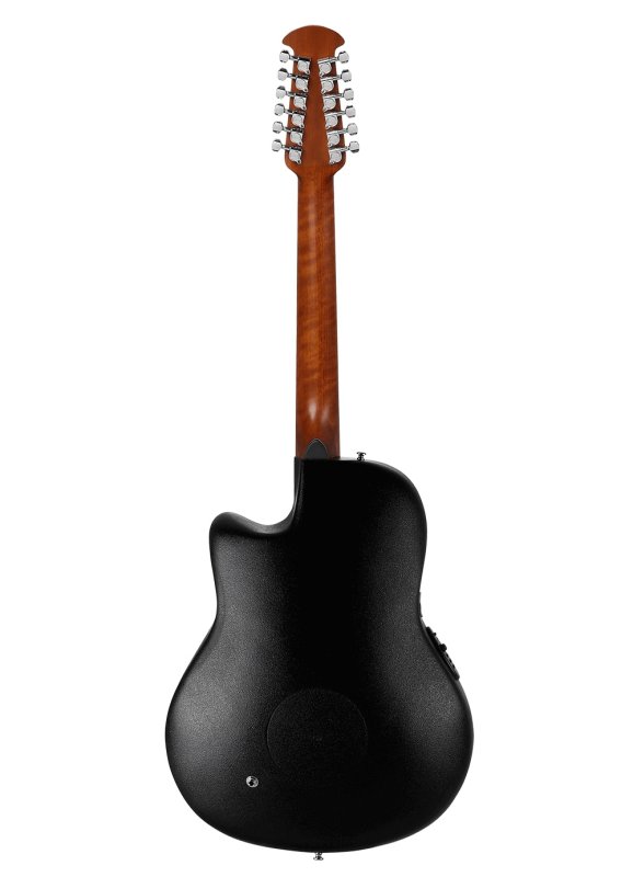 Ovation - Celebrity Elite Series 12-String Acoustic/Electric Guitar (Black)