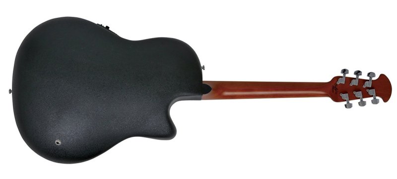 Ovation - Celebrity Elite Series Acoustic/Electric Guitar (Left-Handed, Black)