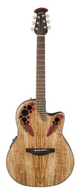 Ovation - Celebrity Elite Plus Mid-Depth Cutaway, Spalted Maple