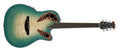 Ovation - Celebrity Elite Exotic Quilt Maple Acoustic / Electric Guitar, Mint Burst / Natural