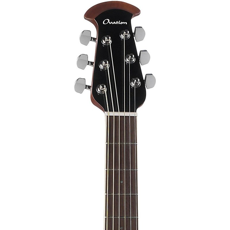 Ovation - Celebrity Elite Plus Super Shallow Acoustic-Electric Guitar, Koa Burst