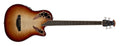 Ovation - Celebrity Elite Exotic Mid Quilt Maple Acoustic / Electric Bass, Cognac Burst / Natural Gloss