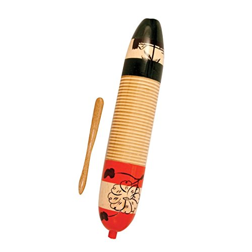 Latin Percussion - Cylinder Guiro/With Scraper