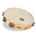 Latin Percussion - 10" Tambourine with Head Double Row