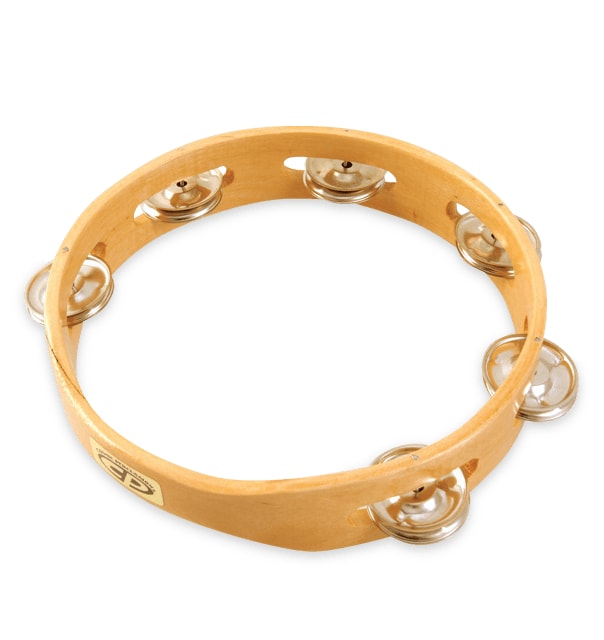 Latin Percussion - 8" Tambourine Single Row