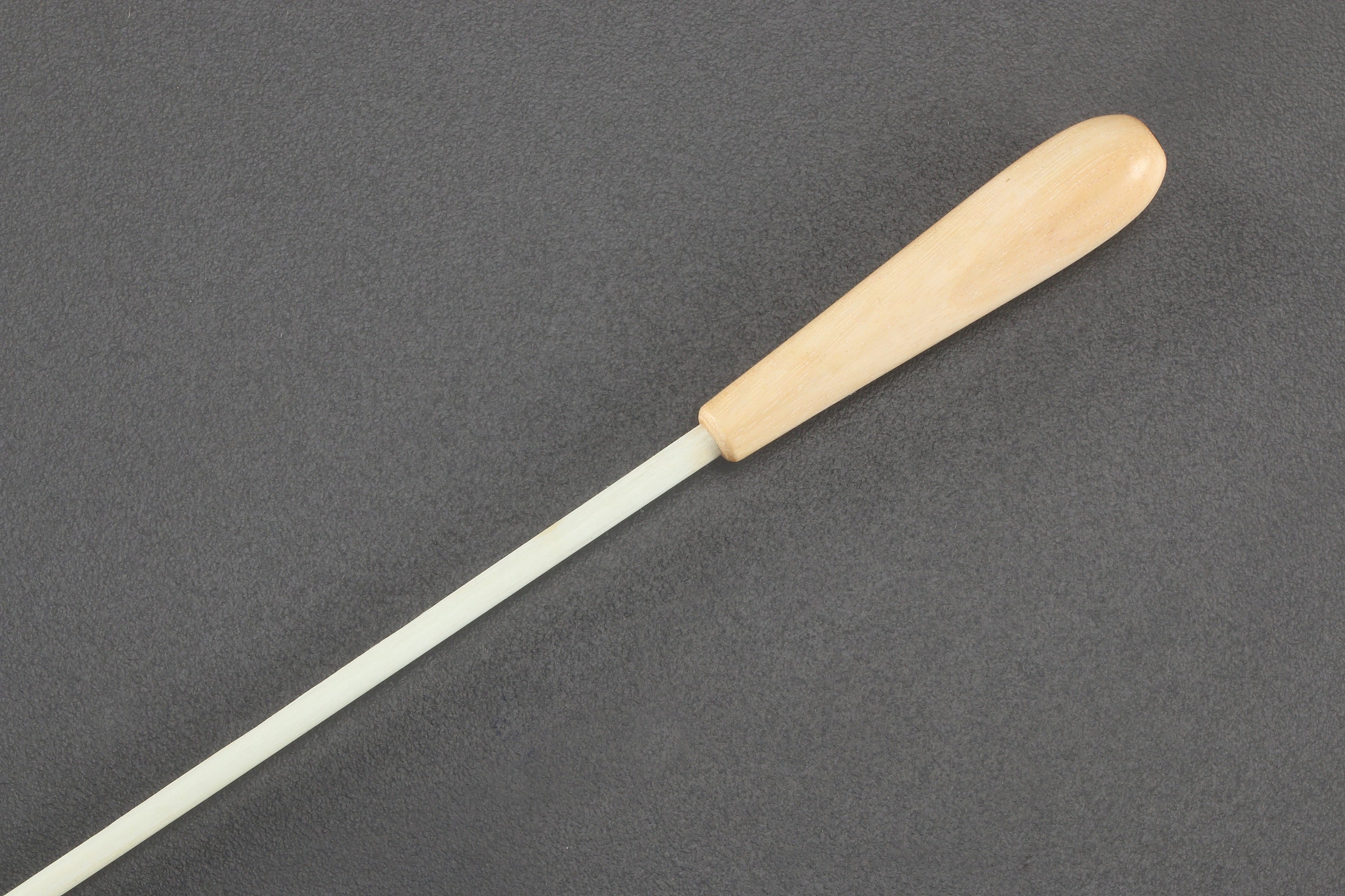Baton 13in Whitewood Teardrop Handle