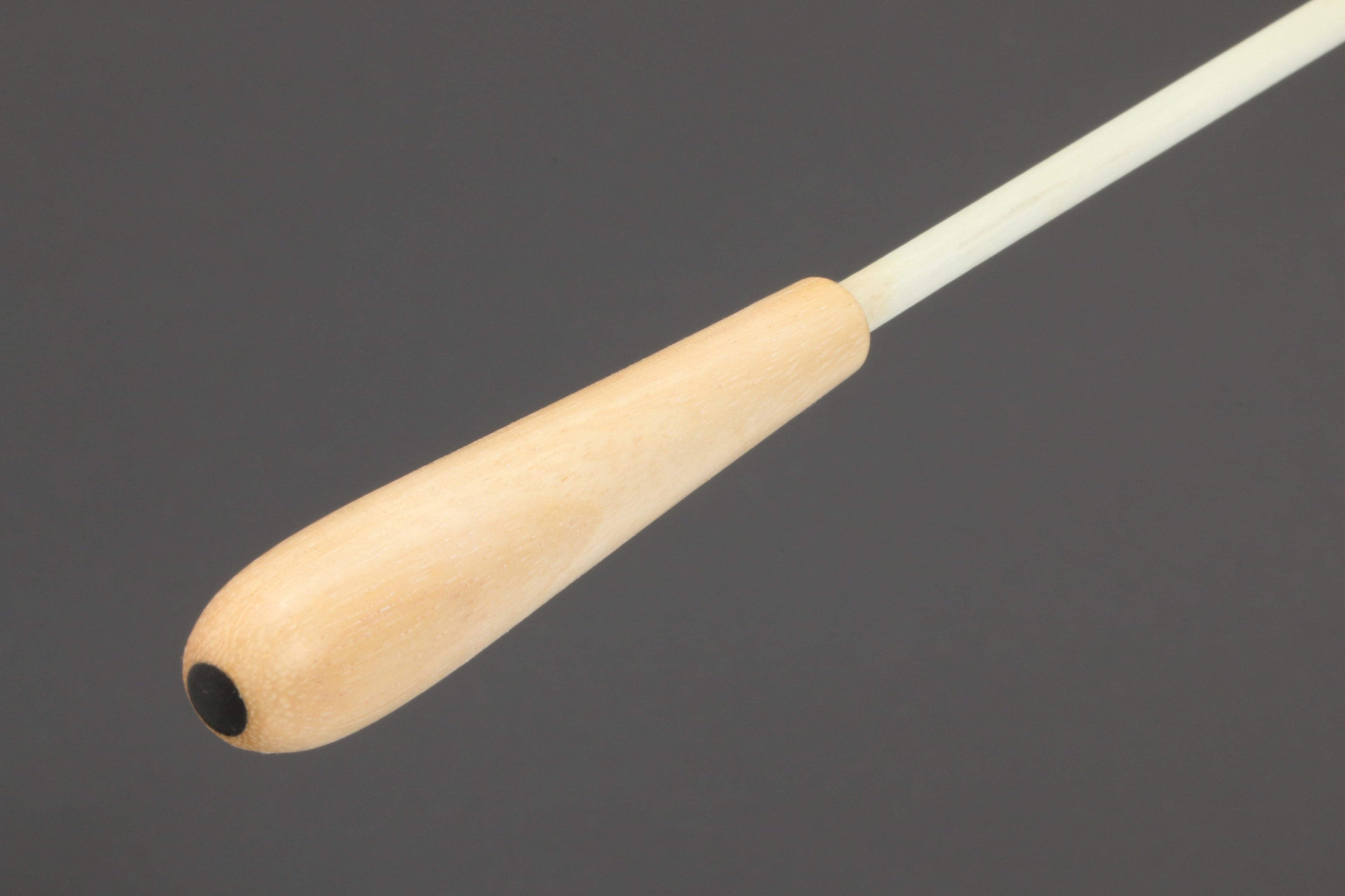 Baton 13in Whitewood Teardrop Handle
