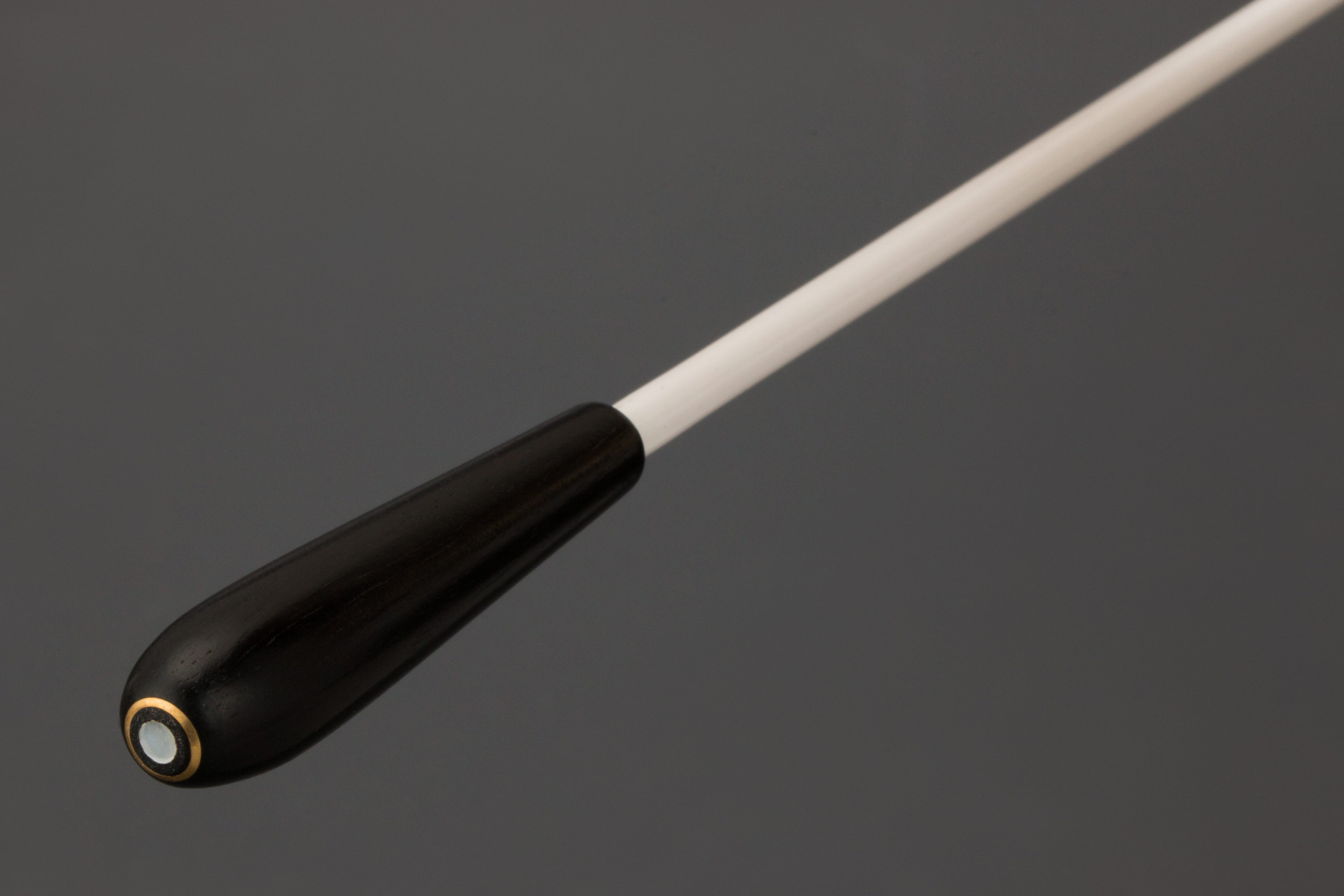 Baton 13in Ebony Teardrop Handle
