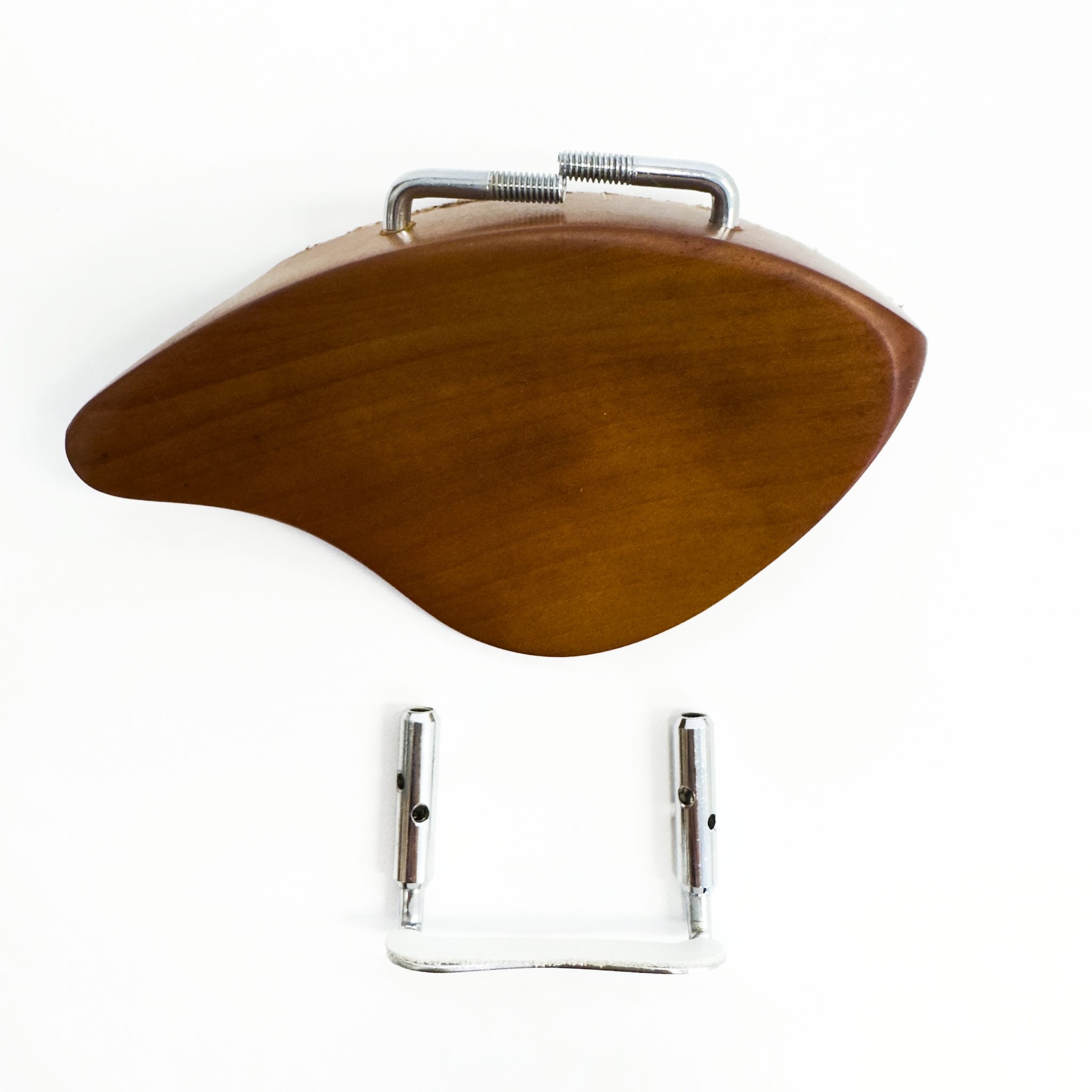 Stained Boxwood Violin Chinrest Dresden Model