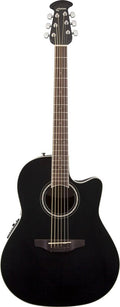 Ovation - Celebrity Standard Mid-Depth Acoustic / Electric Guitar, Black