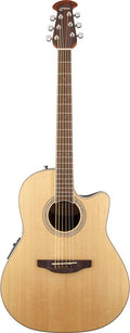 Ovation - Nylon Cedar Top Mid Depth Acoustic-Electric Guitar, Natural