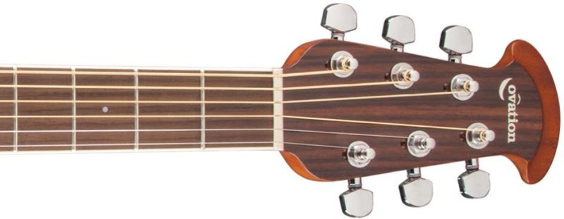 Ovation - Nylon Cedar Top Mid Depth Acoustic-Electric Guitar, Natural