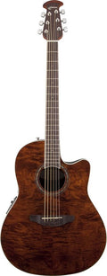 Ovation - Acoustic-Electric Guitar Nutmeg, Burled Maple
