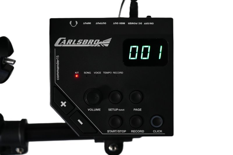 Carlsbro CSD15M 5pc Electronic Drum Kit with Mesh Heads