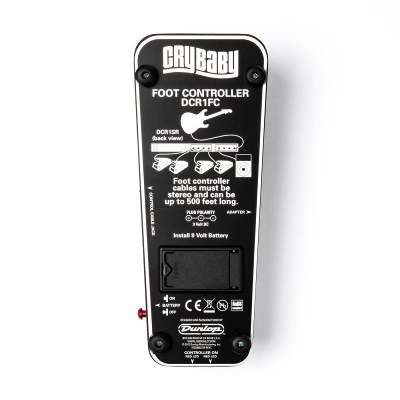 Dunlop - Cry Baby Rack Foot Controller - Auto Return