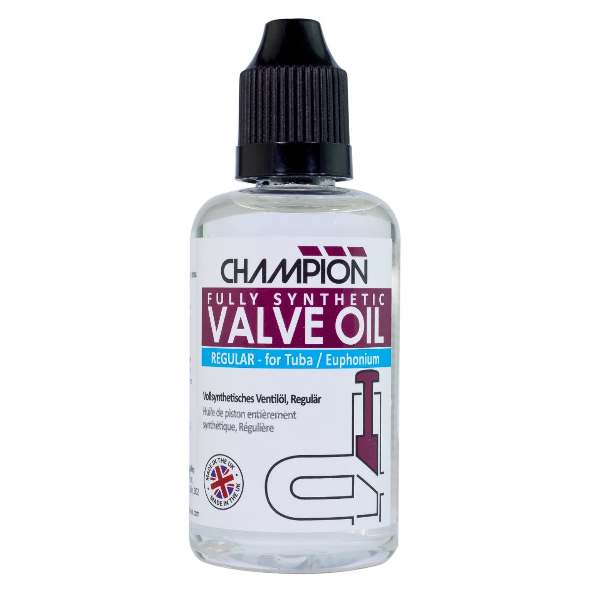 Champion Premium Fully Synthetic Valve Oil - Regular