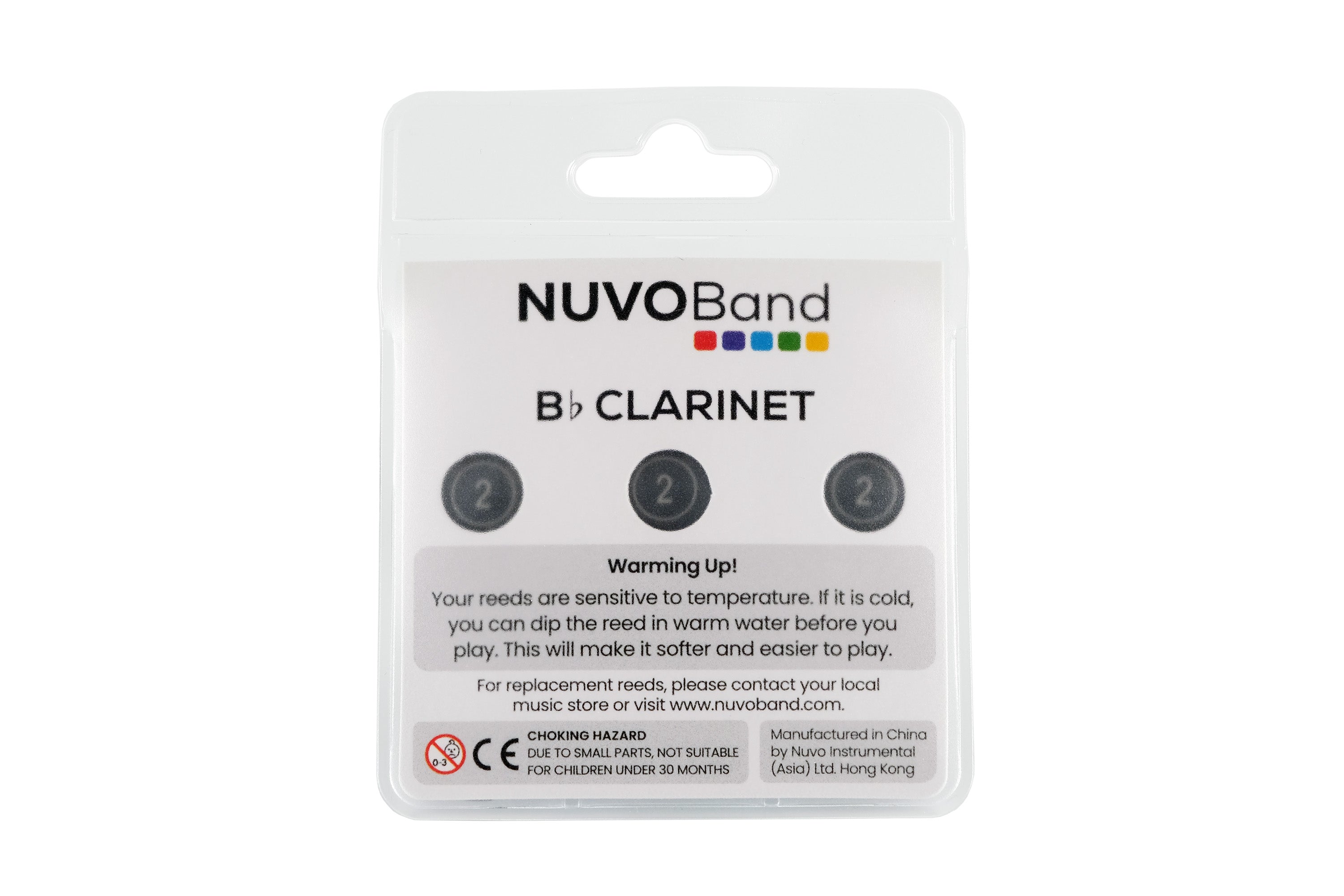 NUVOBand Bb Clarinet Reeds