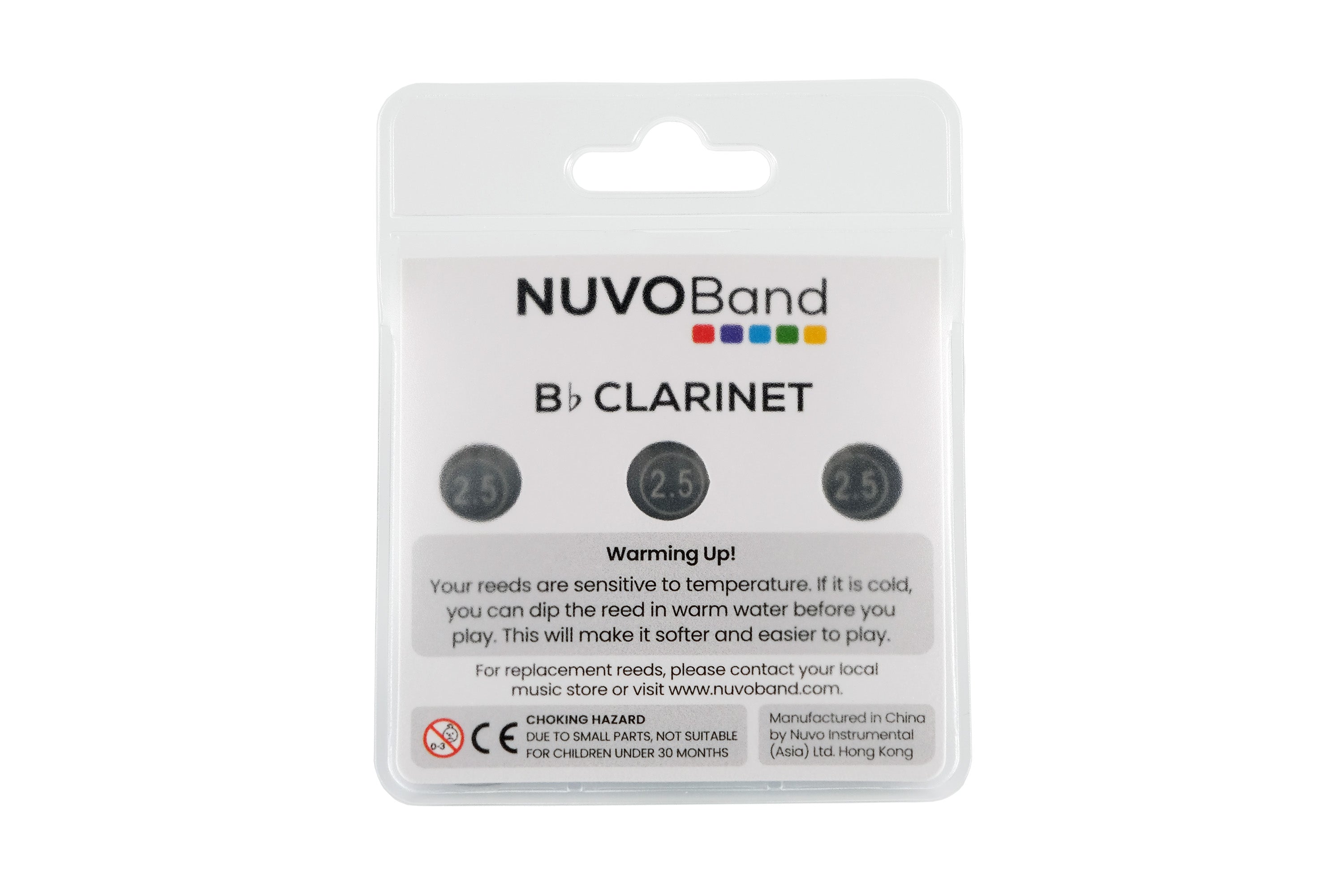 NUVOBand Bb Clarinet Reeds