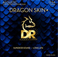 DR Handmade Strings - DRAGON SKIN+ Coated Phosphor Bronze Acoustic Guitar Strings, Light (12-54)