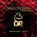 DR Handmade Strings - DRAGON SKIN+ Coated Stainless Steel 5-String Electric Bass Strings, Medium Multi-Scale (45-125)