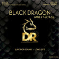 DR Handmade Strings - Black Dragon Bass String, Medium 5-String 45-125